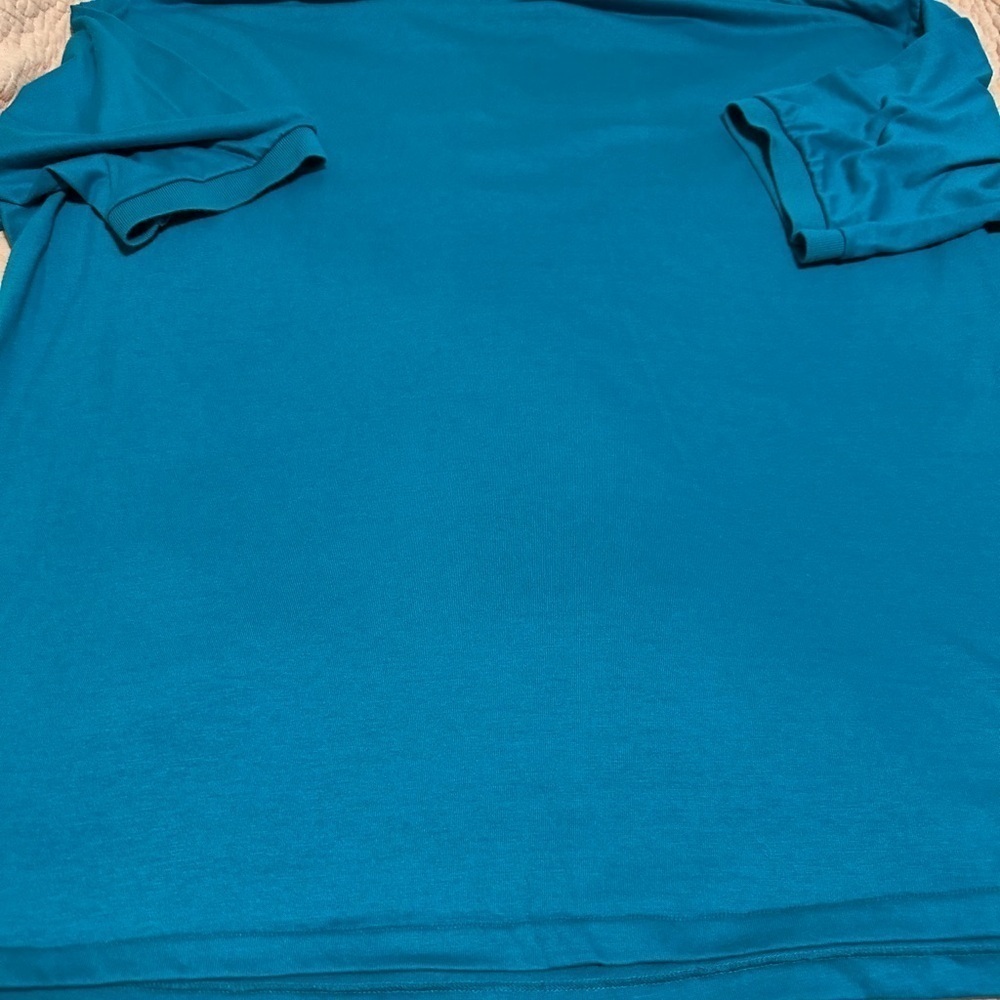 Teal Day & Zimmerman Polo Shirt Soft Knit - Picture 6 of 10